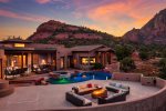 With extended outdoor living spaces